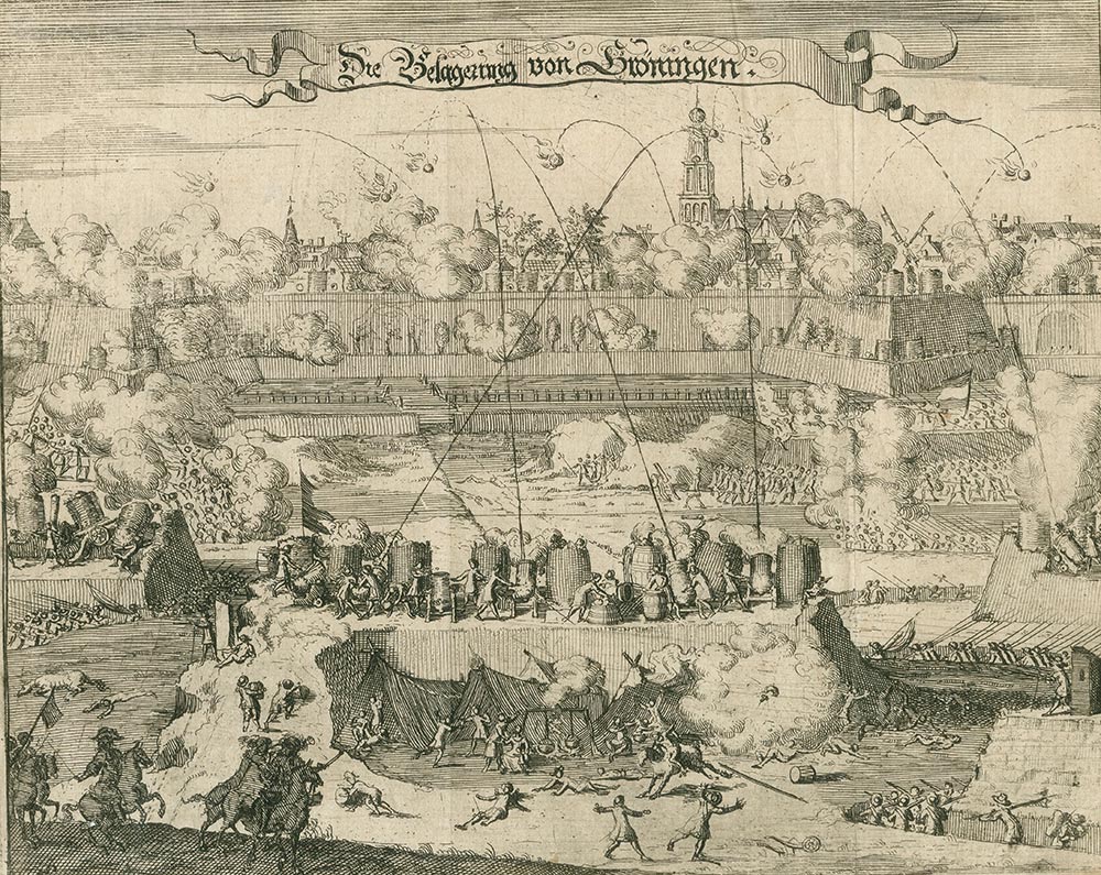 1672 Beleg van Groningen door Bommen Berend