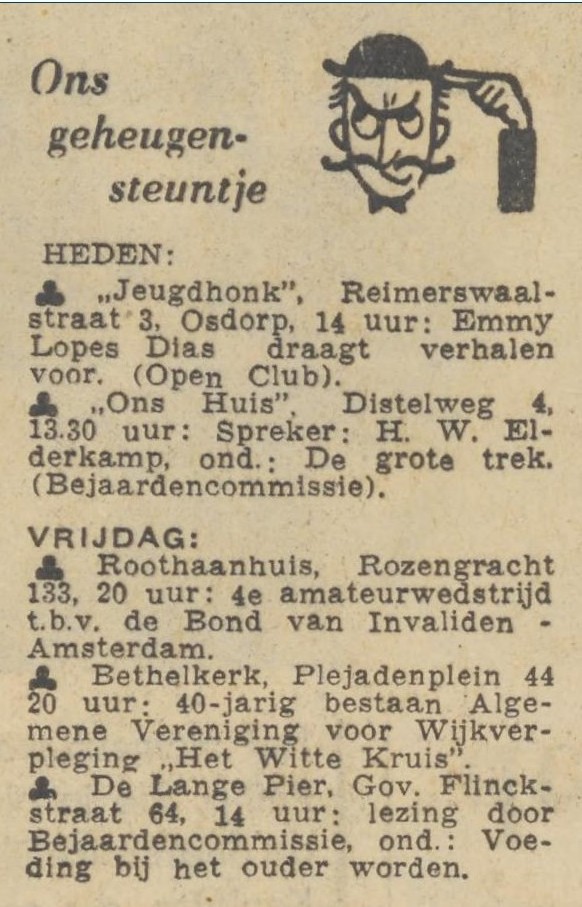 Lezing De Grote Trek H W Elderkamp