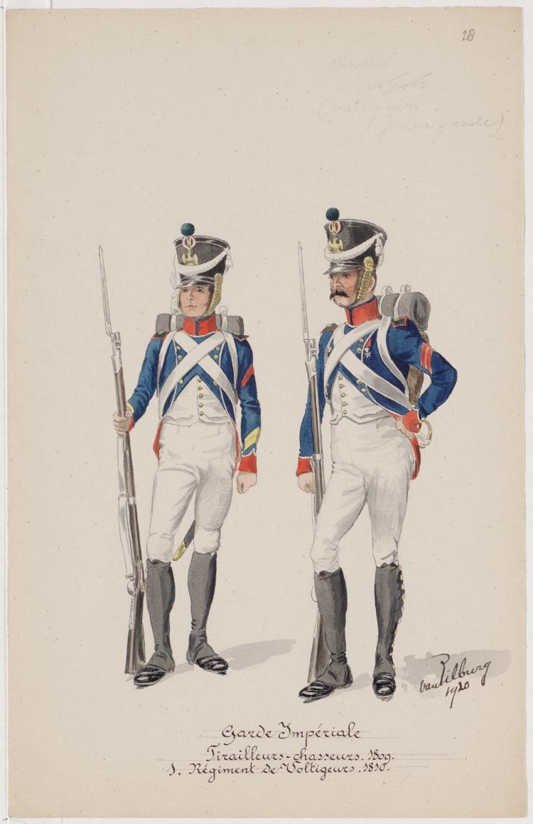 Voltigeurs in het Franse leger