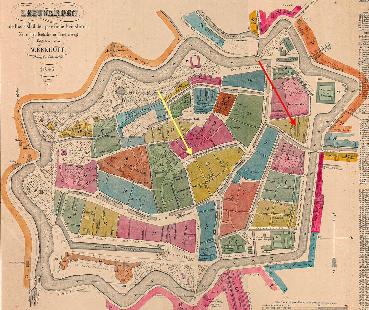 Woonplekken Leeuwarden Schultens Elderkamp